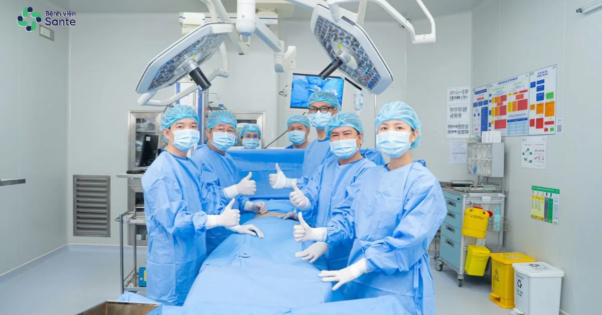 Sante 병원 정형외과 전용 ISO 6 Class 1000 무균 양압 수술실 시스템