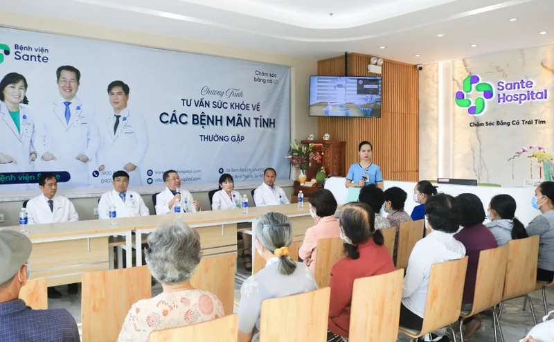 TƯ VẤN MIỄN PHÍ CÁC BỆNH MÃN TÍNH THƯỜNG GẶP Ở NGƯỜI CAO TUỔI TƯ VẤN MIỄN PHÍ CÁC BỆNH MÃN TÍNH THƯỜNG GẶP Ở NGƯỜI CAO TUỔI - Bệnh viện SANTE Bình Thạnh, TP.HCM