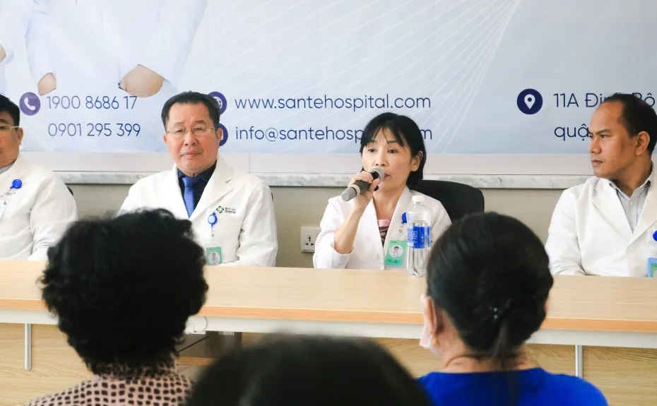 TƯ VẤN MIỄN PHÍ CÁC BỆNH MÃN TÍNH THƯỜNG GẶP Ở NGƯỜI CAO TUỔI 2 TƯ VẤN MIỄN PHÍ CÁC BỆNH MÃN TÍNH THƯỜNG GẶP Ở NGƯỜI CAO TUỔI 2 - Bệnh viện SANTE Bình Thạnh, TP.HCM
