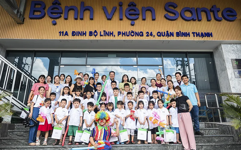 Ngày hội bé tập làm bác sĩ - Bệnh viện SANTE Bình Thạnh, TP.HCM